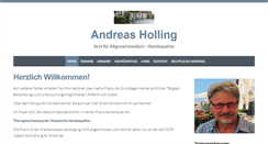 Desktop Screenshot of praxisholling.de